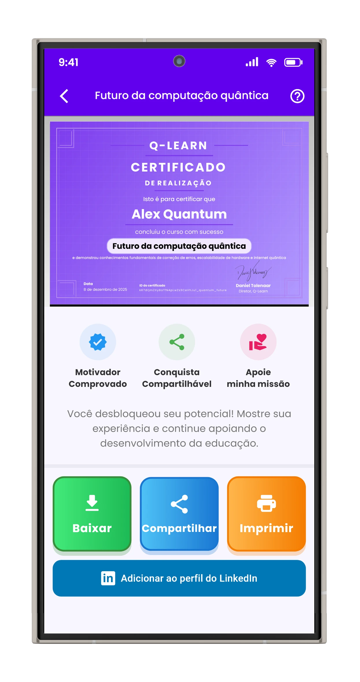 Certificado